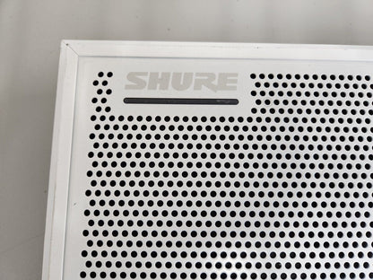 Shure MXA920W-S 24 inch Ceiling Array Microphone, Square, White Dante ...