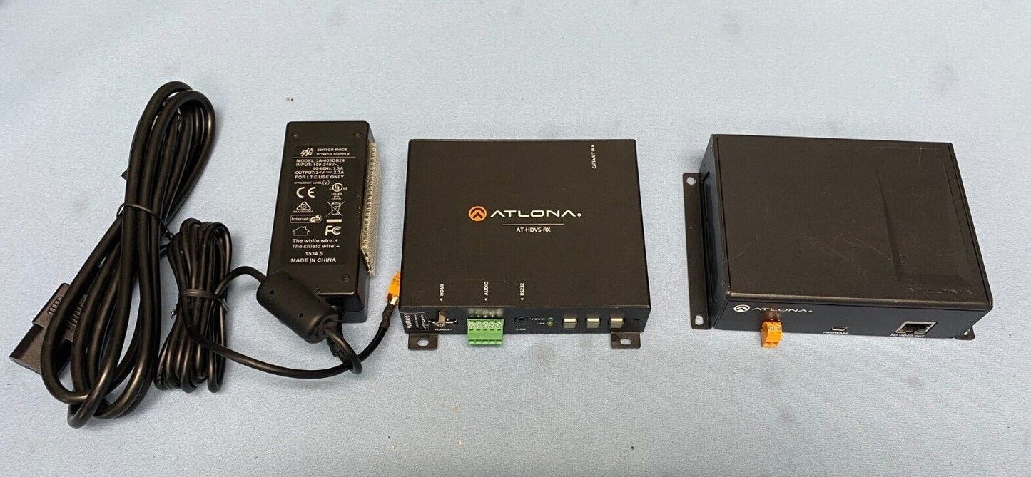 Atlona AT-HDVS-RX & AT-HDVS-TX | HDBaseT to HDMI Scaler Receiver and Transmitter
