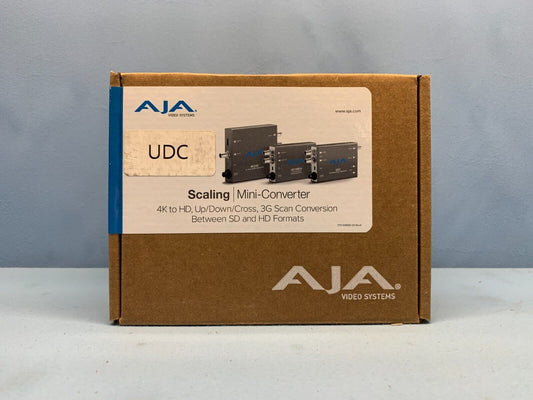 AJA UDC 4K tom HD Up, Down, Cross 3G Scan Conversion SD to HD Formats