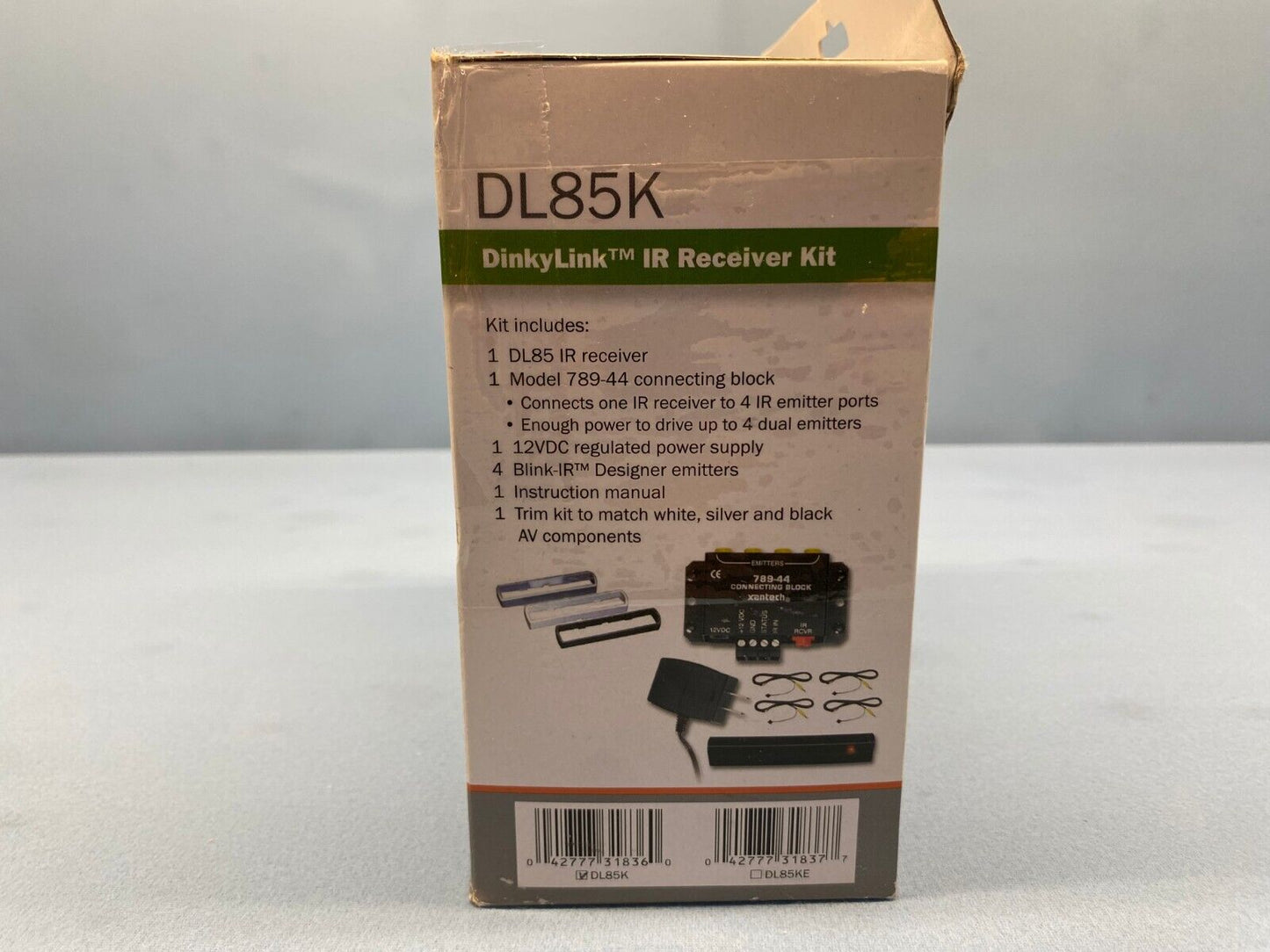 Xantech Dinky Link IR Receiver Kit DL85K - Standard Range
