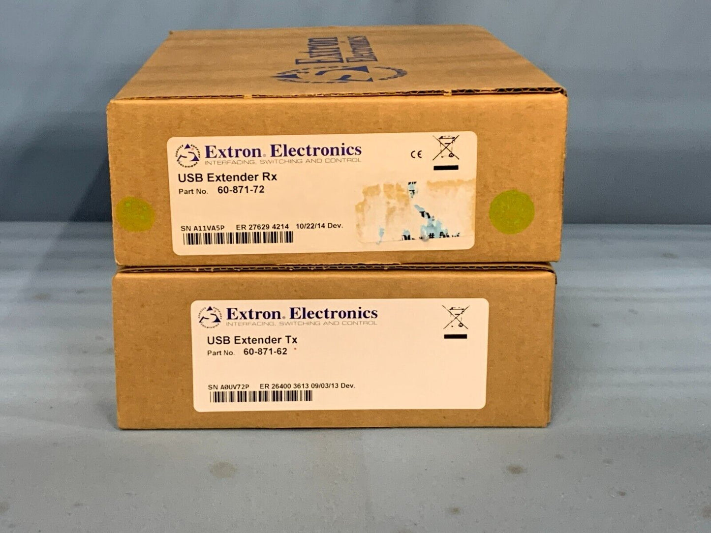 EXTRON USB EXTENDER (Transmitter and Receiver Set ) 60-871-72 RX & 60-871-62 TX