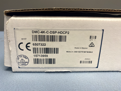 Crestron DMC-4K-C-DSP-HDCP2 HDBaseT 4K DigitalMedia 8G+ Input Card 6507322