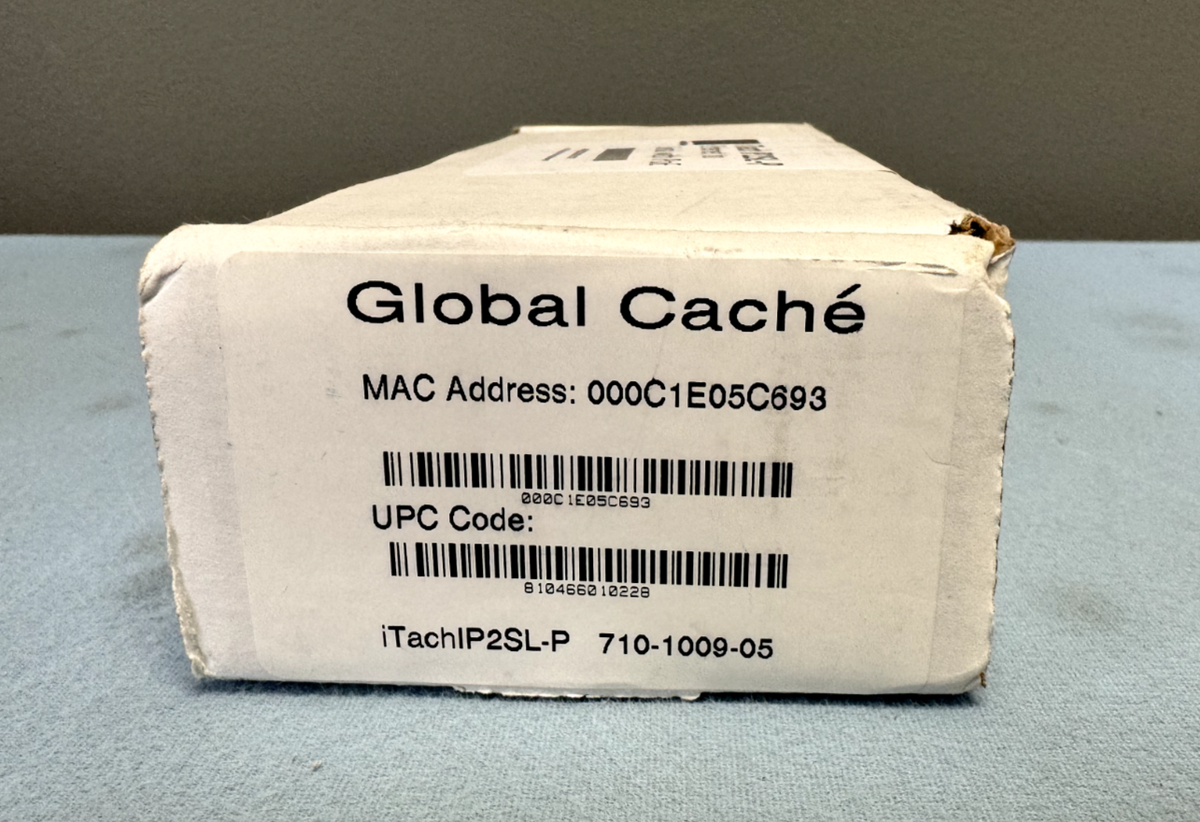 Gobal Cache Global Cache ITach IP2SL-P TCP/IP to Serial Converter with Power Over ...