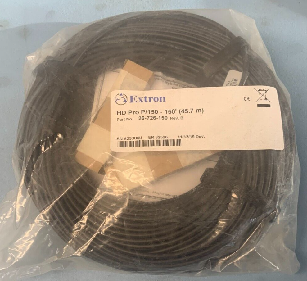 Extron HD ProP HDMI Premium High Speed Optical Cable 150' (45.7 m) | 26-726-150
