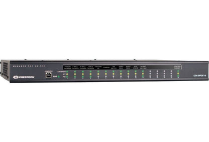 Crestron CEN-SWPOE-16 Managed 16-Port Gigabit Ethernet PoE+ Switch 6505820 - New