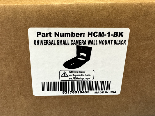 HuddleCamHD HCM-1-BK Universal Small Camera Wall Mount Black