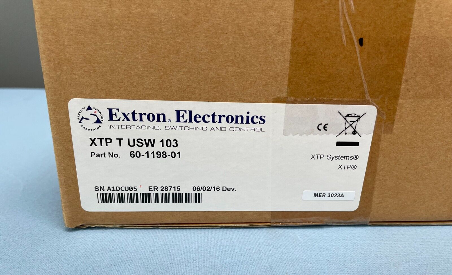 Extron XTP T USW 103 VGA HDMI XTP Switcher Integrated Transmitter 60-1198-01