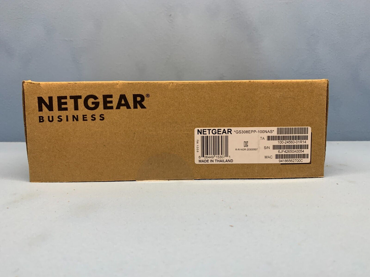 NETGEAR GS308EPP-100NAS 8 Port Gigabit Ethernet Smart Managed Plus Switch