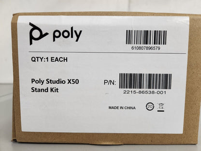 Poly Polycom Studio X50 Optional Table Stand Kit 2215-86538-001   New