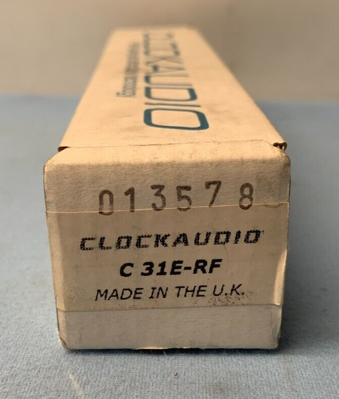 Clockaudio Full Flex Black Cardiod Gooseneck Microphone | 7in. (180mm) | C31E-RF