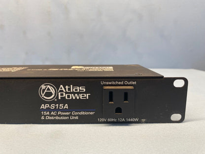 Atlas Power AP-S15A / 15A AC Power Conditioner & Distribution Unit
