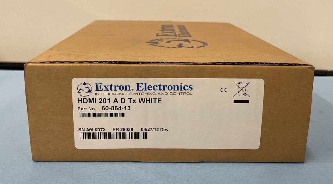 Extron 60-864-13 | HDMI 201 A D Tx White | HDMI Twisted Pair Extender with Audio