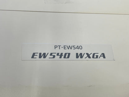 Panasonic PT-EW540 WXGA Large Venue Projector 1266 Lamp Hours