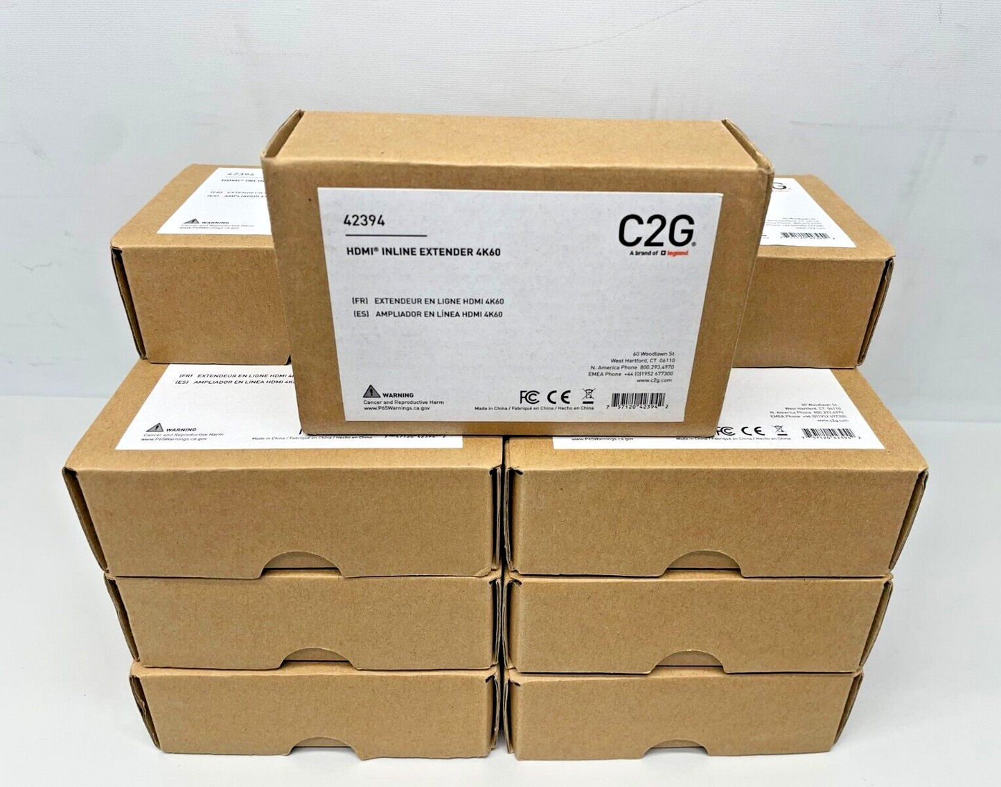 C2G 42394 HDMI Inline Extender Female to Female 4K60 LOT OF 15