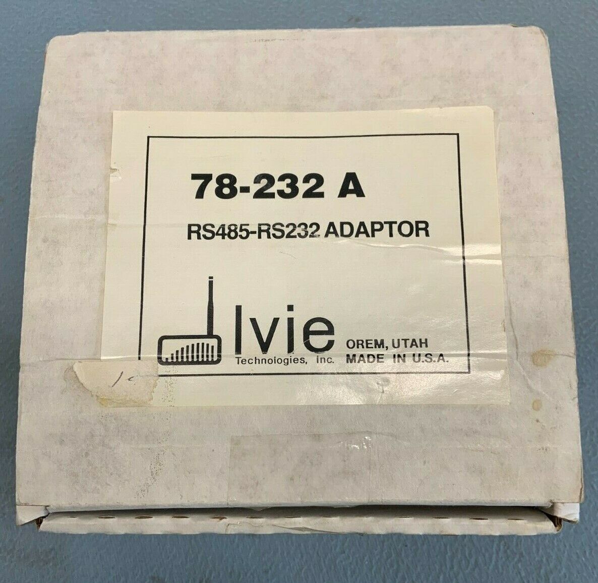 Ivie Technologies / 78-232A / RS232 - RS485 Adaptor Set