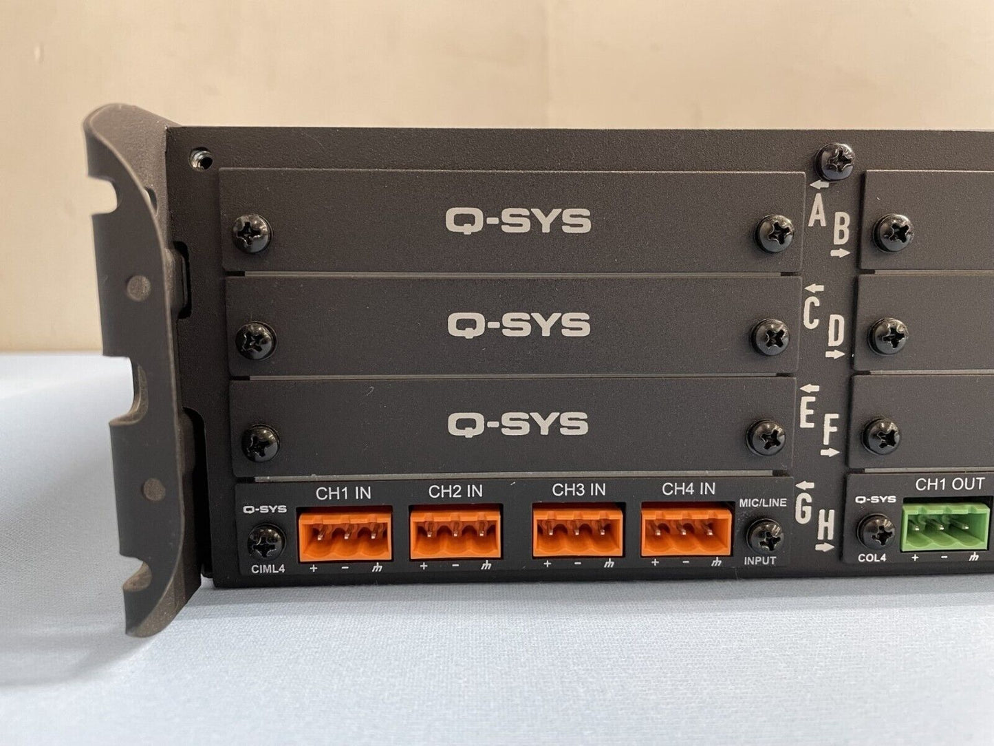 QSC Q-SYS Core 500i Integrated System Platform Digital DSP Control Processor and