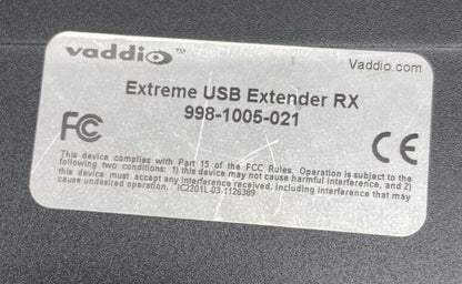 Vaddio 998-1005-021 Extreme USB Extender RX / Lot of 5