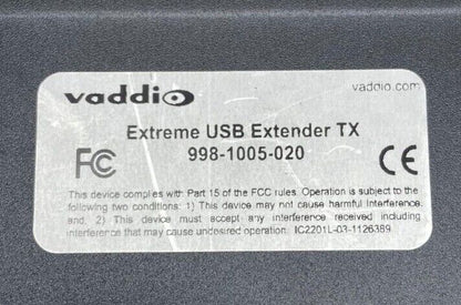 Vaddio 998-1005-020 Extreme USB Extender TX / Lot of 4