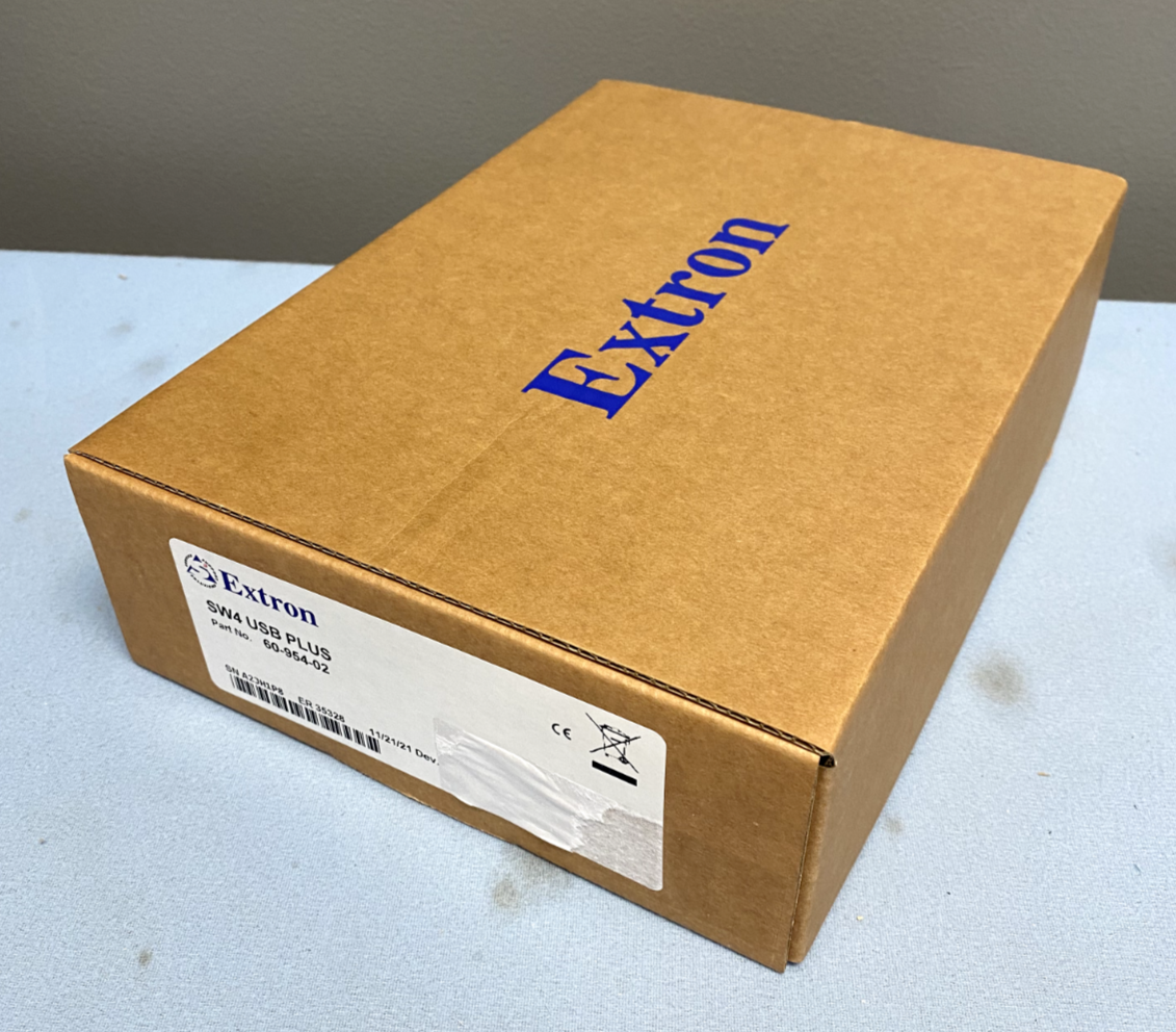 Extron SW4 USB PLUS Four Input USB Switcher with Emulation 60-954-02 N ...