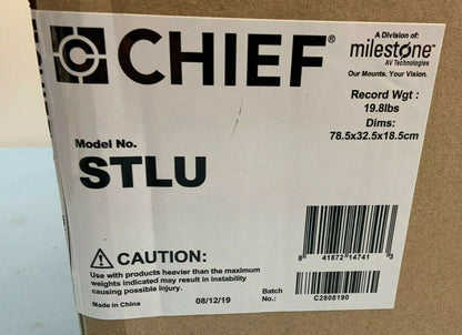 Chief STLU | Secure Medium Bolt-Down Table Stand