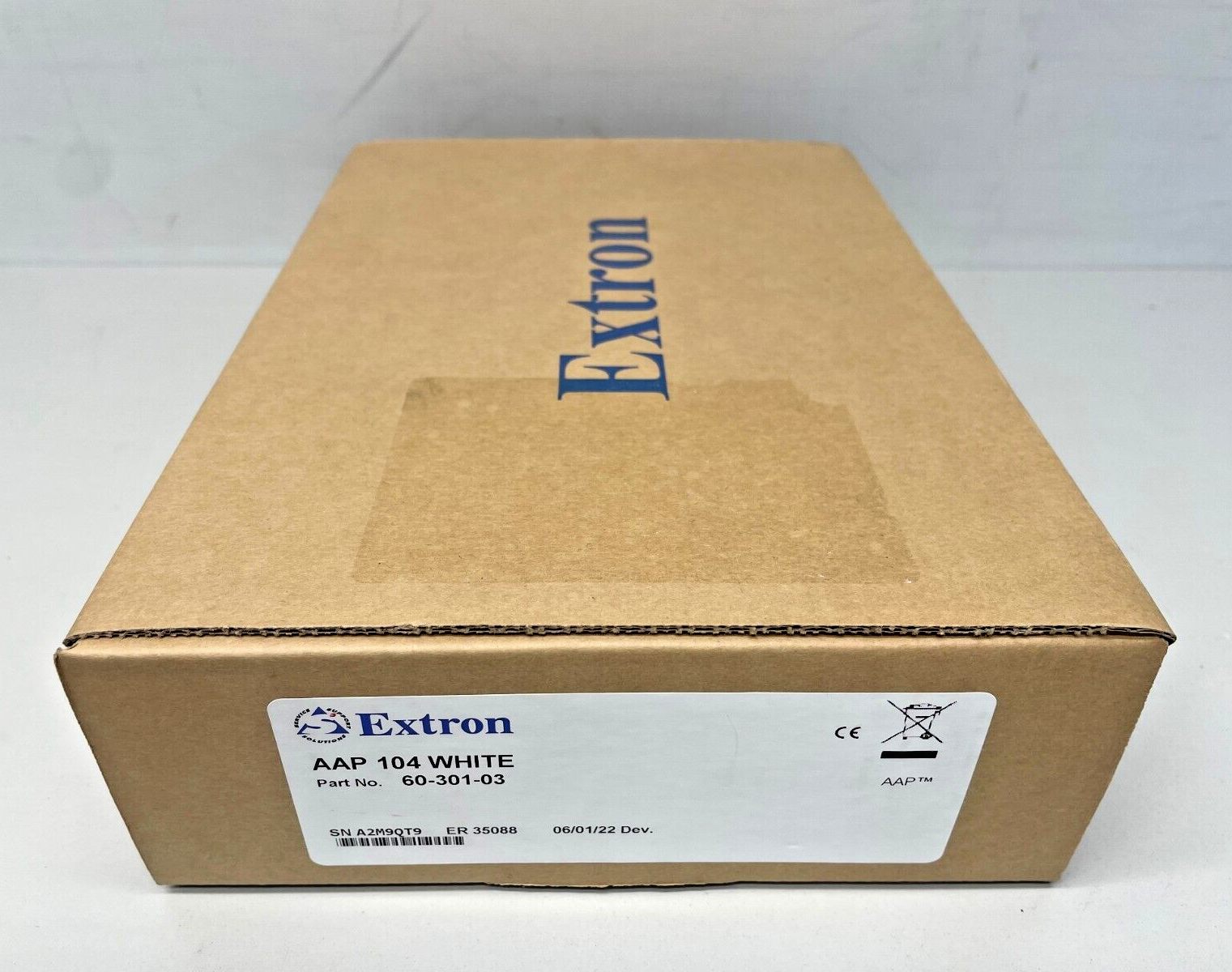 Extron 60-301-03 Four-Gang AV Connectivity Mounting Frame – LPAV