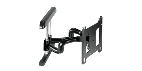 Chief PNRUB Large Flat Panel Swing Arm Wall Display Mount, 25" Extension (Black)