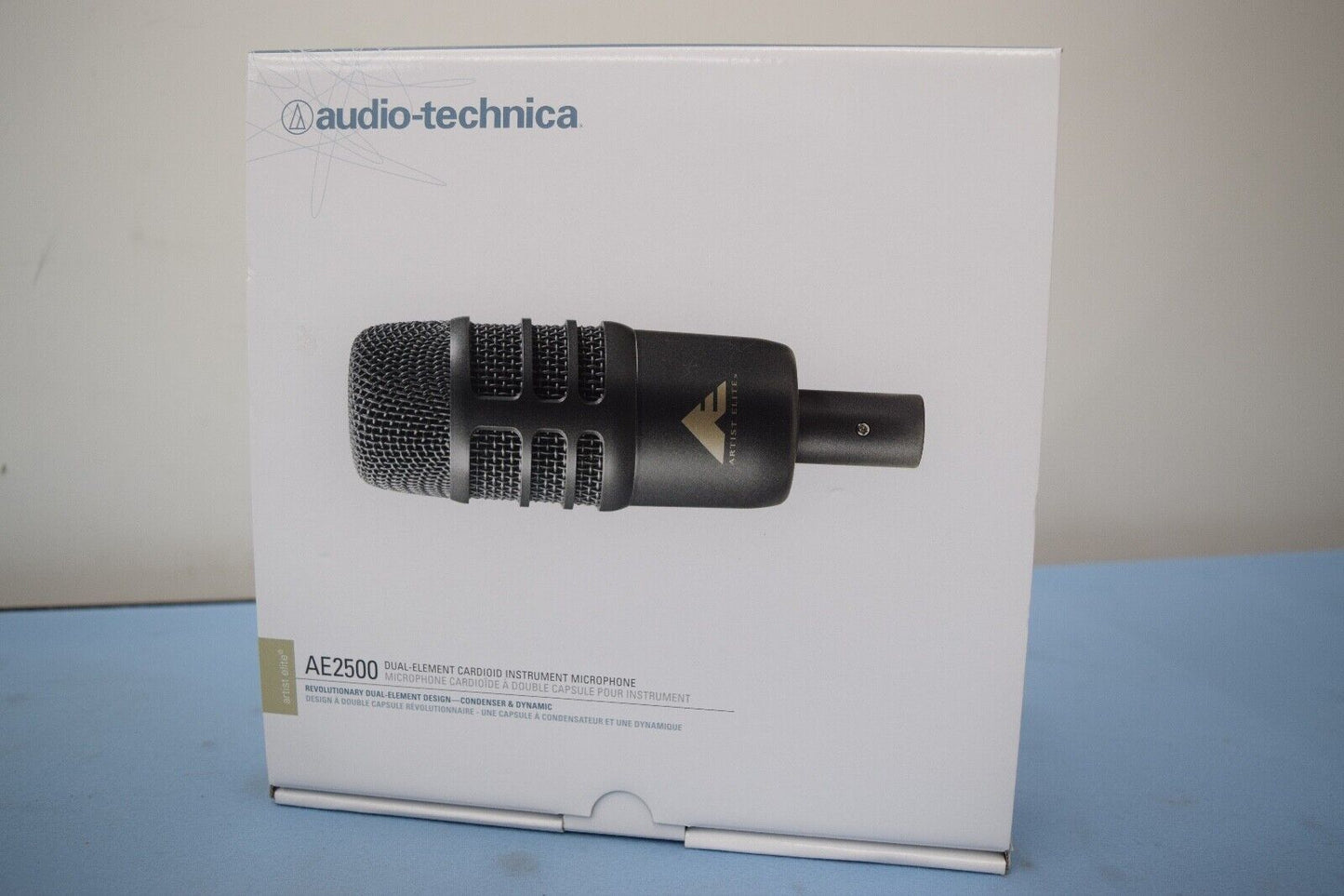 Audio-Technica AE2500 Dual-Element Cardioid Instrument Microphone