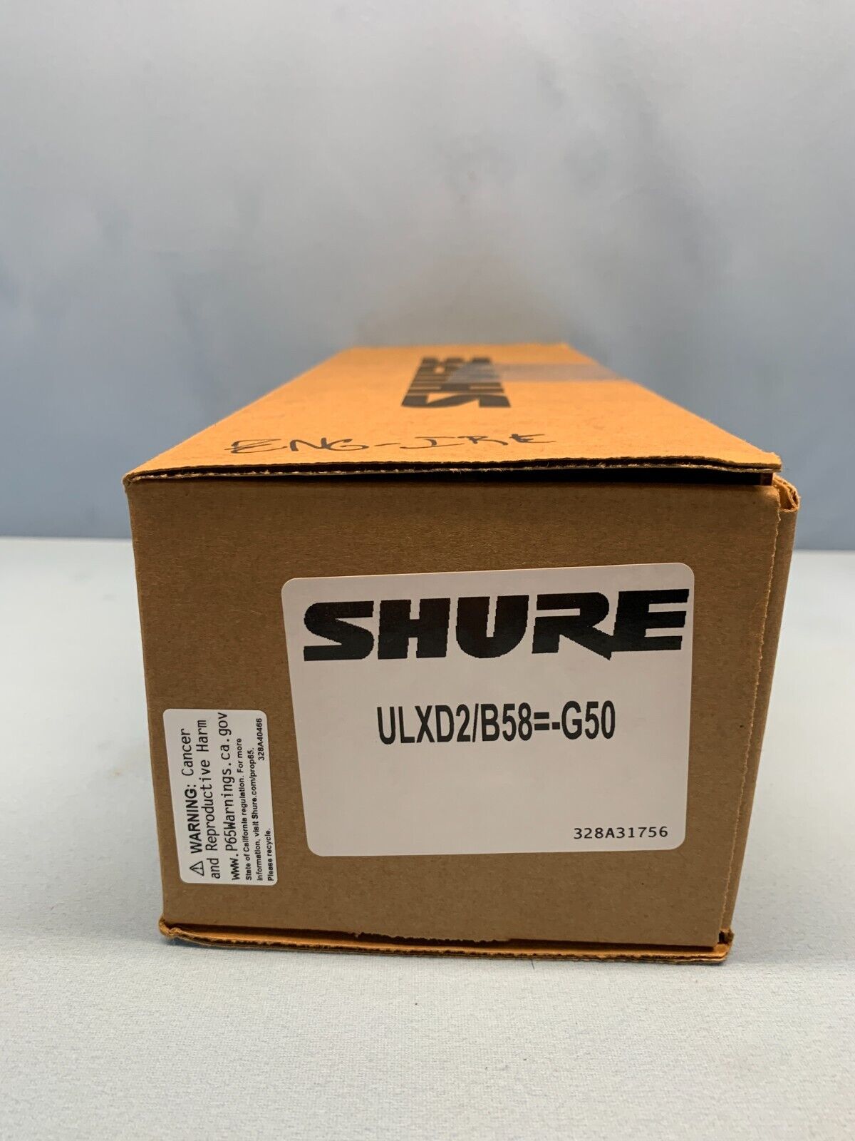 Shure ULXD2/B58=-G50 Handheld Transmitter with Beta 58A Microphone Capsule