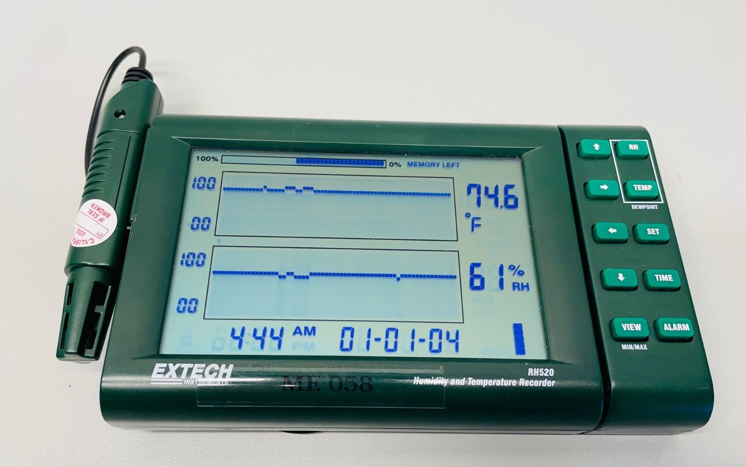 Extech RH520 Humidity and Temperature Chart Recorder – LPAV