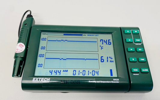 Extech RH520 Humidity and Temperature Chart Recorder