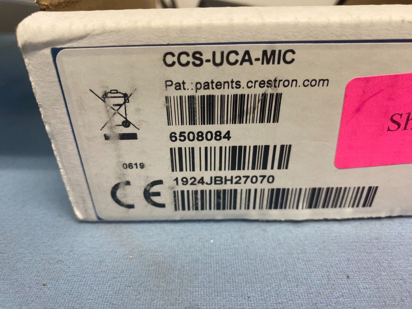 Crestron CCS-UCA-MIC Microphone Pod for Crestron Flex Tabletop System 6508084