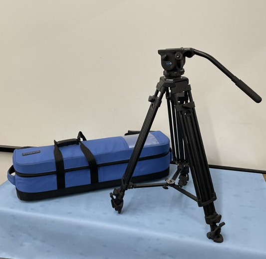 Vinten Vision blue5 Blue 5 Professional Pan & Tilt Head Tripod System & Case