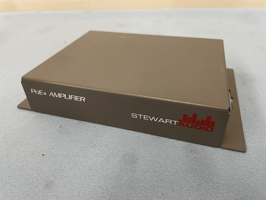 Stewart CVA16-1-CV Single Channel 16W Compact PoE+ Pro Audio Amplifier w/ Dante