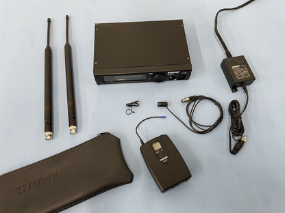 Shure ULX Pro Series Wireless Microphone System G3 470-506 MHz w/ Lavalier Mic &