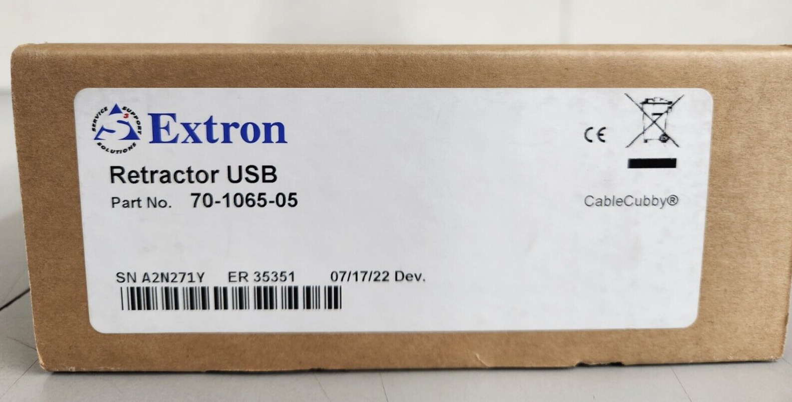 Extron 70-1065-05 Cable Retraction System with Speed Control USB 2.0 T ...