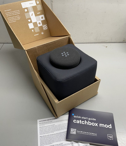 Catchbox Catch Box Cube Throwable Digital Omni-Directional Wireless Microphone