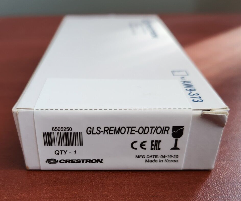 Crestron GLS-REMOTE-ODT/OIR  IR Remote for GLS Occupancy Sensors 6505250 NIB