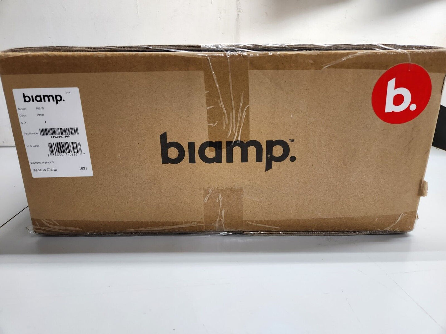 Cambridge Sound PM-W Pendant Mount Bracket (White) Box of 4 Biamp 911.0963.900