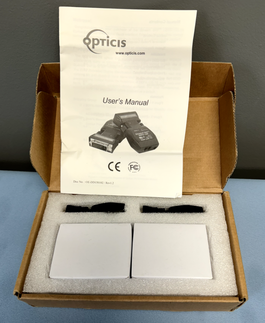 Opticis DDFX-100 TR 2 Fiber Dual Link DVI Extender