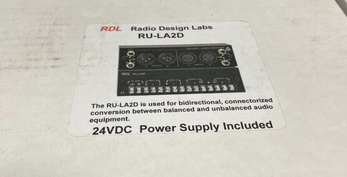 RDL Radio Design Labs RU-LA2D IHF-PRO Interface