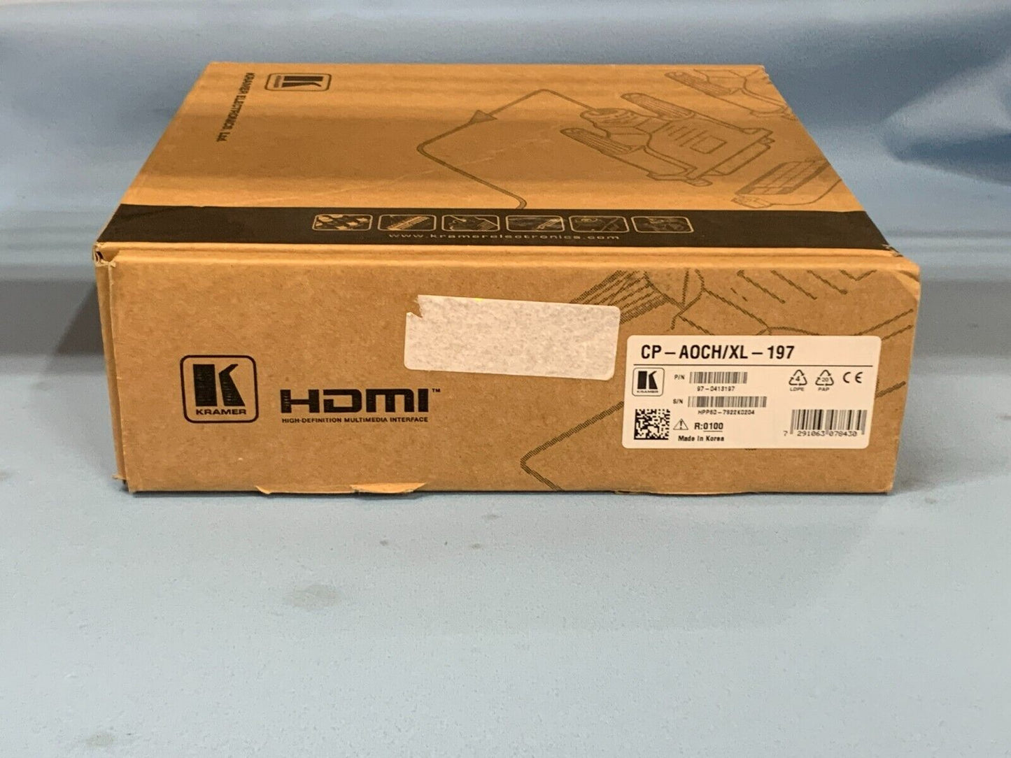 Kramer CP-AOCH/XL-197 / Plenum-Rated High-Speed Fiber Optic HDMI Cable