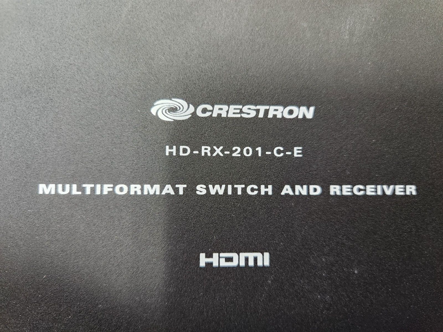 Crestron HD-RX-201-C-E DM Lite HDMI CATx Receiver 2x1 Auto-Switcher 6508330