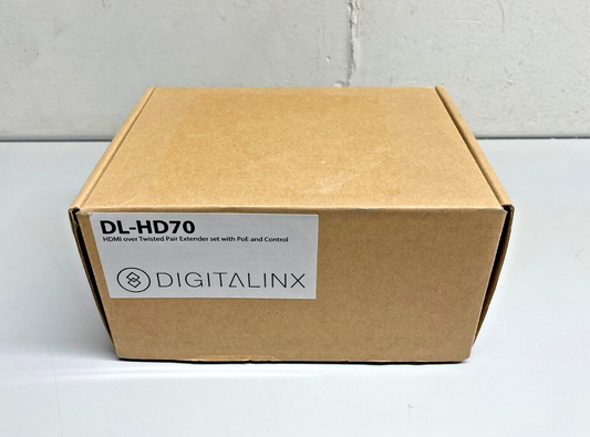 Digitalinx DL-HD70 HDMI over Twisted Pair Extender with Power and Control