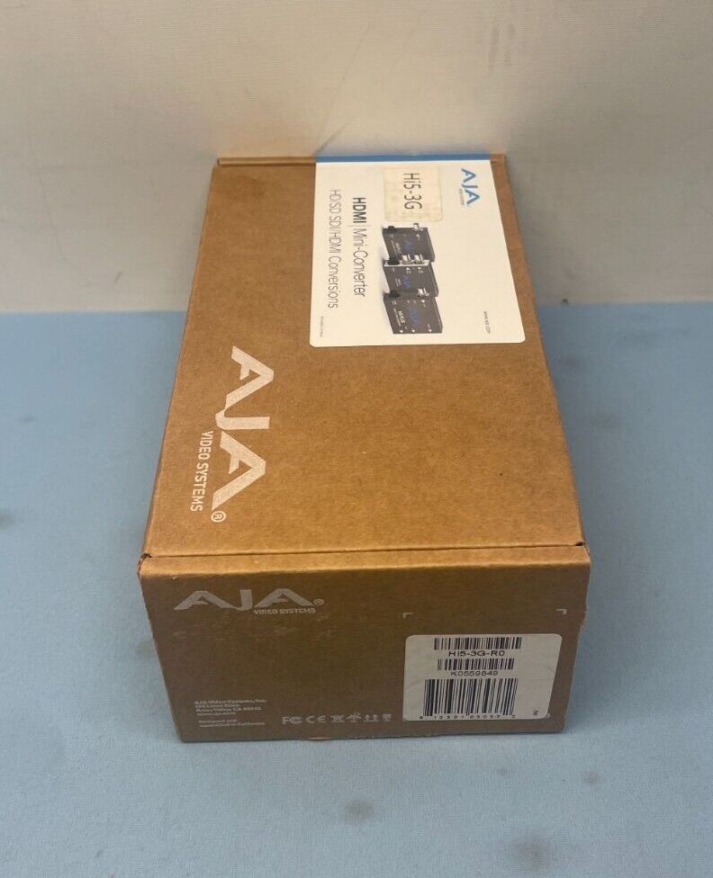 AJA Hi5-3G 3G/Dual Link/HD/SD-SDI to HDMI Mini-Converter