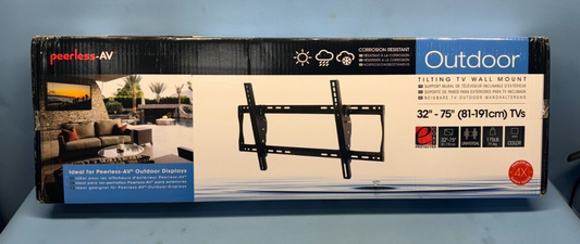 Peerless-AV EPT650 Outdoor Universal Tilt Wall Mount for 32" - 75" Displays