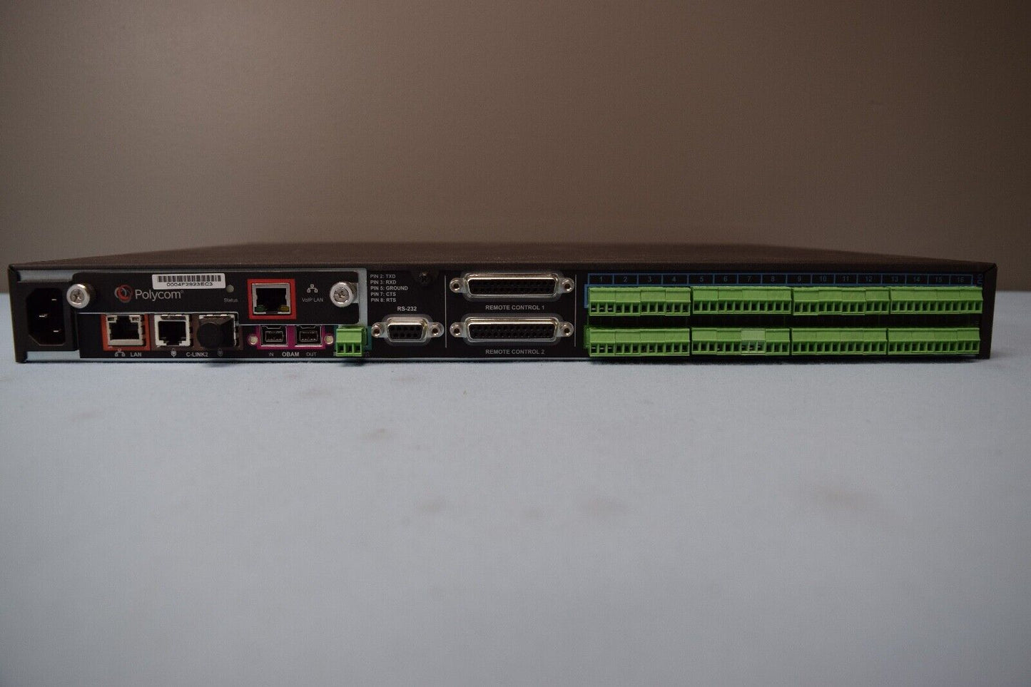 Polycom SoundStructure C16 Pro Conference Audio Processor 2201-33160-0 ...