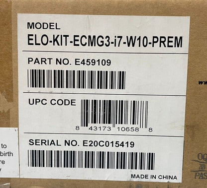 Elo E459109 Commercial-Grade Computer Module ECMG3 Kit w/ Intel i7 Windows 10 &
