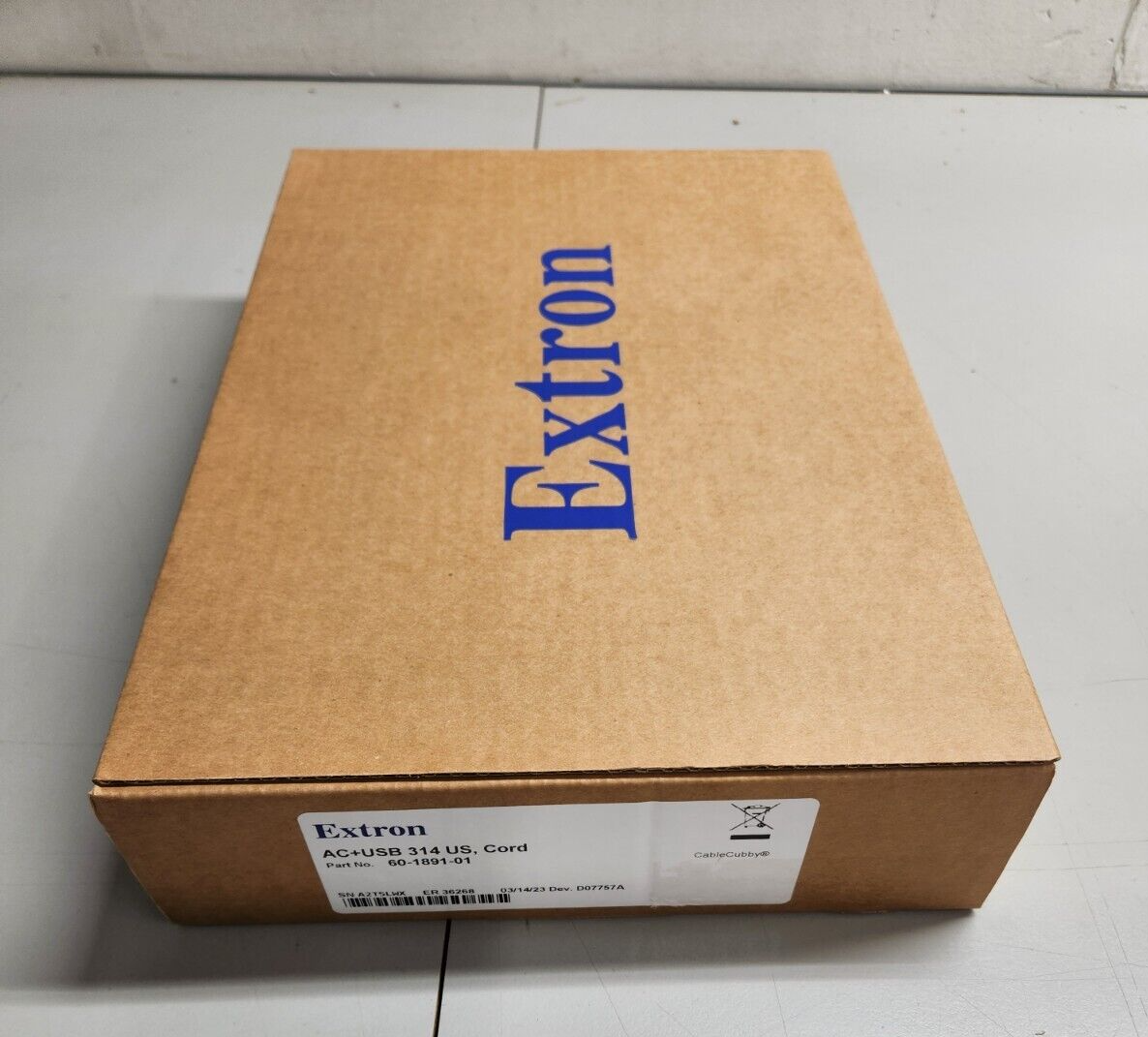 Extron AC+USB 314 US, Cord 60-1891-01 Power Module NEW – LPAV