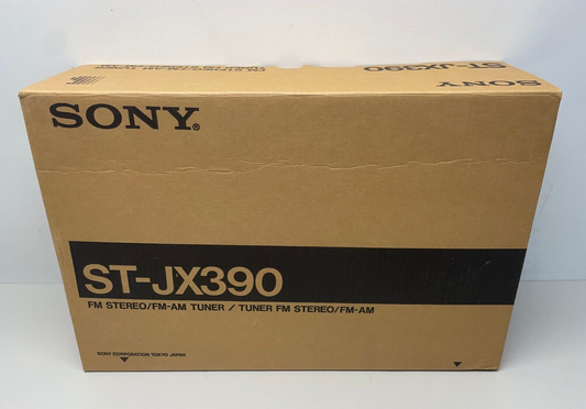Sony ST-JX390 Stereo AM/FM Quartz Tuner Receiver Unit 30 Presets