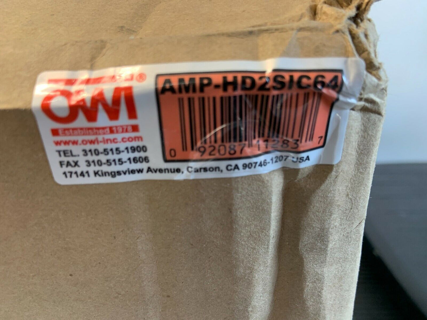 OWI AMP-HD2SIC6 6" Integratabtle Amplified In Ceiling Speaker - IC6
